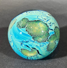 Load image into Gallery viewer, Josh Simpson Contemporary Glass: 3.5" Possibly Inhabited Planet
