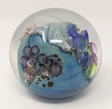 Load image into Gallery viewer, Josh Simpson Contemporary Glass: 3.0" Inhabited Paperweight