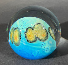 Load image into Gallery viewer, Josh Simpson Contemporary Glass: 3.5" Possibly Inhabited Planet