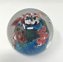 Load image into Gallery viewer, Josh Simpson Contemporary Glass: 3" Heart Inhabited Planet
