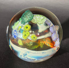 Load image into Gallery viewer, Josh Simpson Contemporary Glass: 3.5" Cloud Paperweight