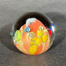 Load image into Gallery viewer, Josh Simpson Contemporary Glass: 3" Red New Mexico Inhabited Megaplanet