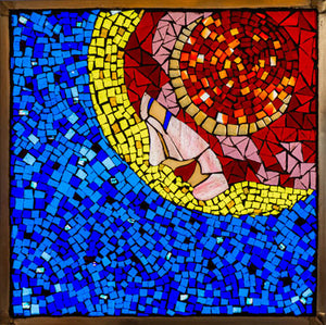Sam Myers: Lady of the Moon Glass Mosaic