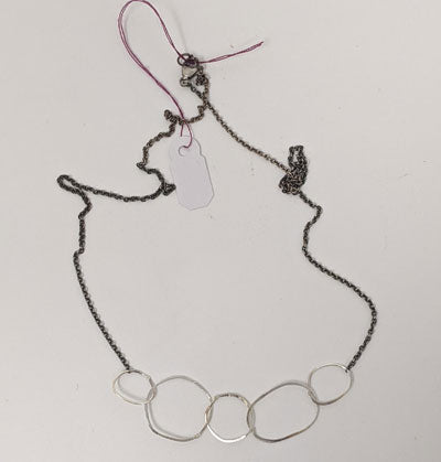 Katie Rosenblatt: Wire Pebbles Necklace