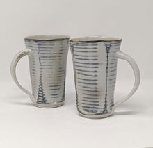 Load image into Gallery viewer, Daniel Bellow: Tall Mug- Grey Stripes