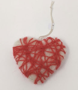 Helene Uprichard: Valentine's Felted Hearts
