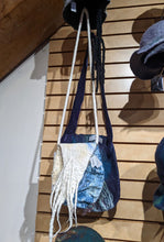 Load image into Gallery viewer, Liz Canali: Small Blue and White Cross Body Bag