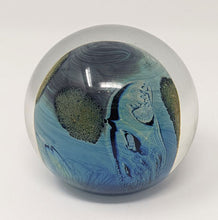Load image into Gallery viewer, Josh Simpson Contemporary Glass: 3.0" Possibly Inhabited Planet