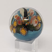 Load image into Gallery viewer, Josh Simpson Contemporary Glass: 2.25&quot; Inhabited Planet