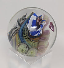 Load image into Gallery viewer, Josh Simpson Contemporary Glass: 1.75&quot; Heart Planet