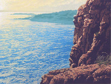 Load image into Gallery viewer, William Hays: Shining Coast 14/100 Linocut Print