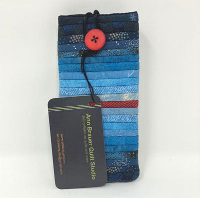 Ann Brauer: Quilted Eye Glass Case