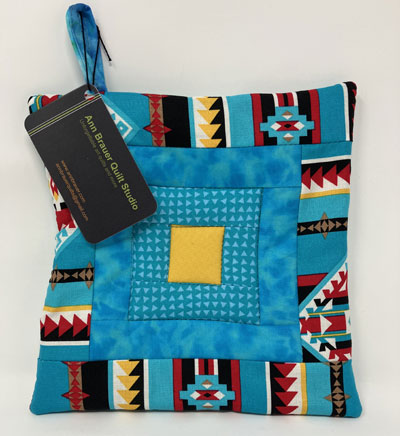 Ann Brauer: Raspberry Pink Potholder