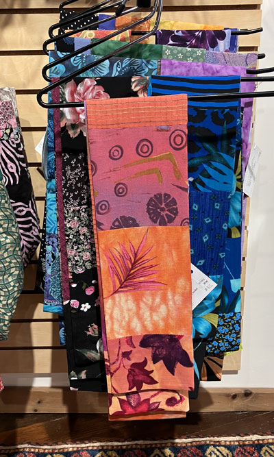 Annie Collins: Orange & Pink Scarf