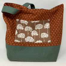 Load image into Gallery viewer, Annie Collins: Brown and Sage Green Bag