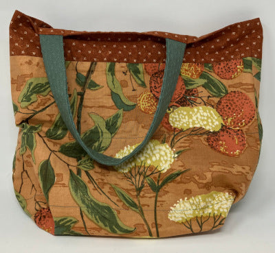 Annie Collins: Brown and Sage Green Bag