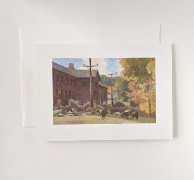 Ann Lofquist: Shelburne Falls Card