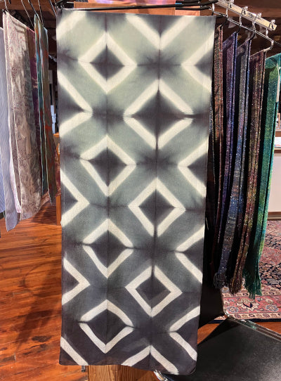 Amy Meltzer: Charcoal Silk Scarf