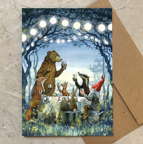 Astrid Sheckels: Moonlight Feast Card