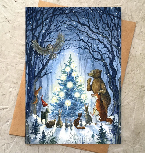 Astrid Sheckels: Enchanted Tree Card