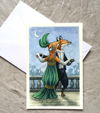Load image into Gallery viewer, Astrid Sheckels: Foxtrot By Moonlight Card