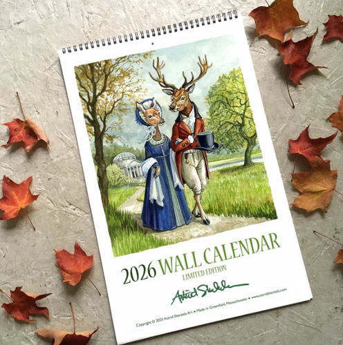 Astrid Sheckels: 2026 Wall Calendar