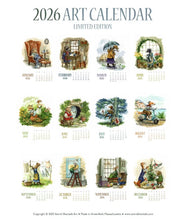 Load image into Gallery viewer, Astrid Sheckels: 2026 Small Art Calendar