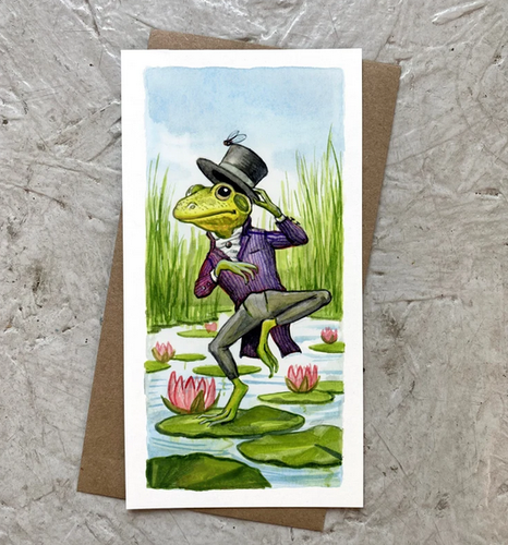 Astrid Sheckels: Monsieur Long Legs Card