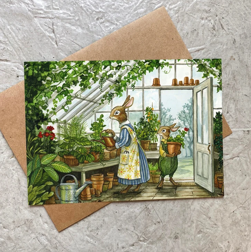 Astrid Sheckels: In the Greenhouse Card