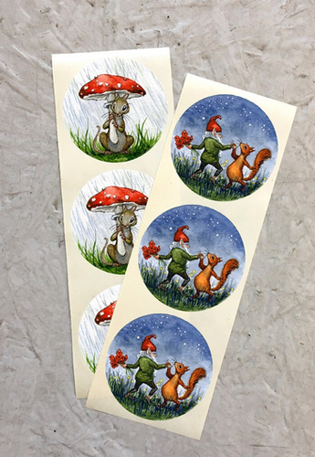 Astrid Sheckels: Whimsical Stickers