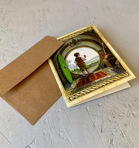 Astrid Sheckels: The Round Green Door Card