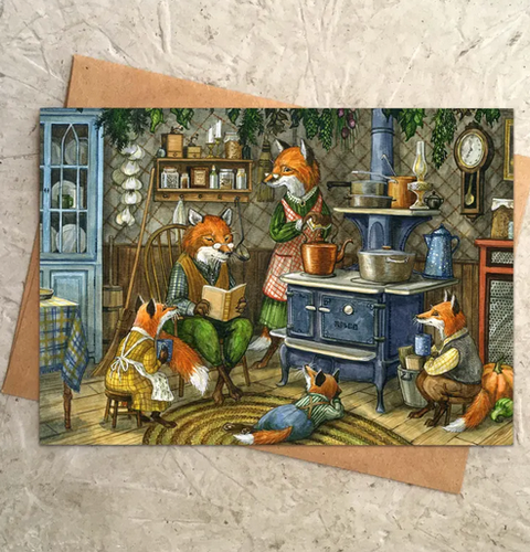 Astrid Sheckels: Stories By the Stove Card