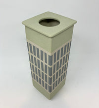 Load image into Gallery viewer, Andrew Van Assche: 9&quot; Square Vase