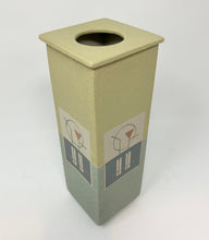 Load image into Gallery viewer, Andrew Van Assche: 9&quot; Square Vase