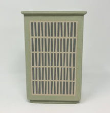 Load image into Gallery viewer, Andrew Van Assche: 9&quot; Square Vase