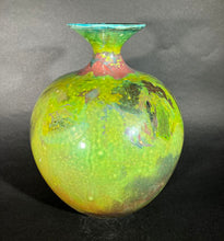 Load image into Gallery viewer, Bob Green: New Glaze Raku Vase