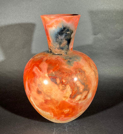 Bob Green: Saggar Fired Burnished Vase