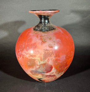 Bob Green: Saggar Fired Burnished Classic Vase