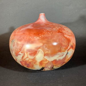 Bob Green: Saggar Fired Burnished Large Seed Pot