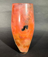 Load image into Gallery viewer, Bob Green: Saggar Fired Burnished Cylinder Vase
