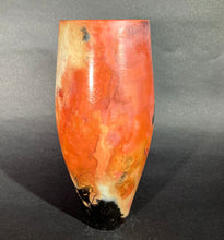 Load image into Gallery viewer, Bob Green: Saggar Fired Burnished Cylinder Vase