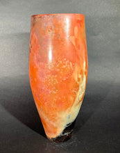 Load image into Gallery viewer, Bob Green: Saggar Fired Burnished Cylinder Vase