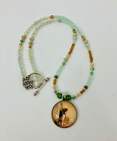 Caitlin Keyes: Fairy Pendant Necklace