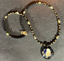 Load image into Gallery viewer, Caitlin Keyes: Gemstone Owl Pendant Necklace