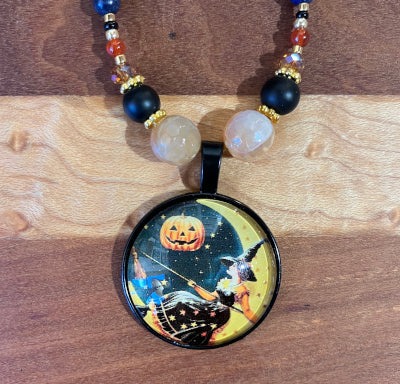 Caitlin Keyes: Witch Pendant Necklace