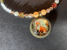 Load image into Gallery viewer, Caitlin Keyes: Gemstone Fox Pendant Necklace