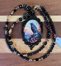 Load image into Gallery viewer, Caitlin Keyes: Crow Pendant Necklace