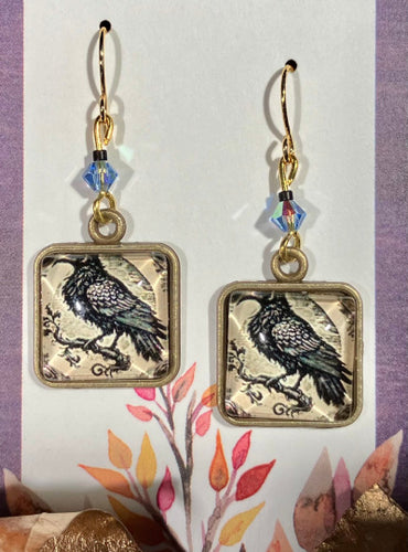 Caitlin Keyes: Raven Earrings