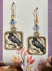 Caitlin Keyes: Raven Earrings