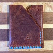 Load image into Gallery viewer, Cowbell Leather Co: 2 Faced Wallet